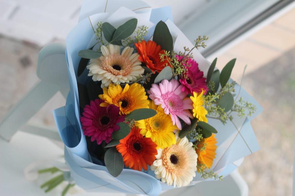 Букет цветов из: Герберы в Шолоховском