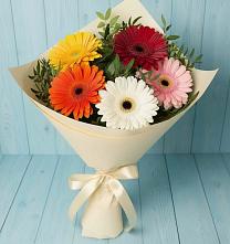 Букет цветов из:  Герберы в Шолоховском