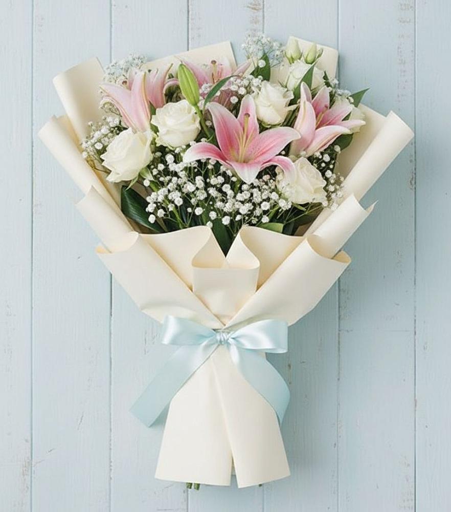 Букет цветов из: Лилии в Шолоховском