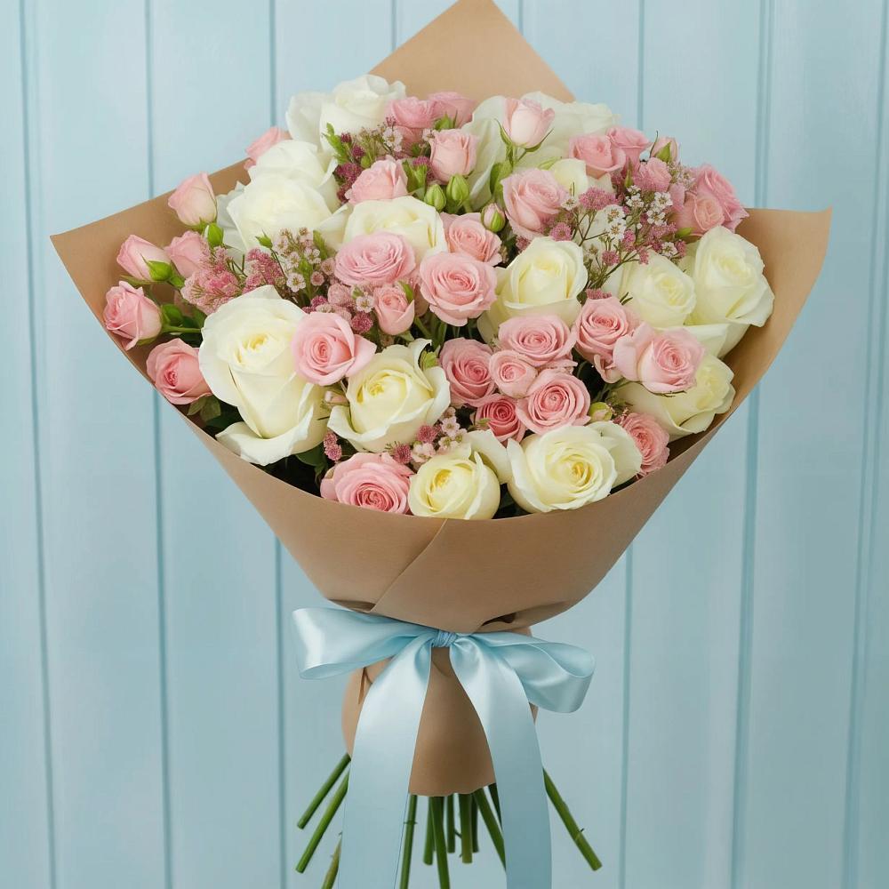 Букет цветов из: Розы в Шолоховском