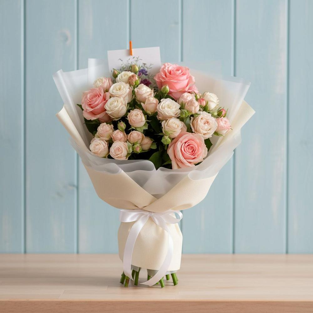 Букет цветов из: Розы в Шолоховском