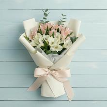 Букет цветов из:  Альстромерии в Шолоховском