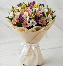 Букет цветов из:  Альстромерии #REPLACE_PRED# Шолоховском