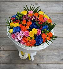 Букет цветов из:  Розы и Хризантемы #REPLACE_PRED# Шолоховском