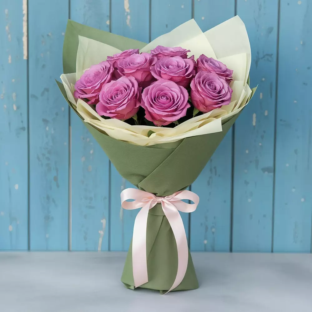 Букет Розы Фёрст Леди в Шолоховском