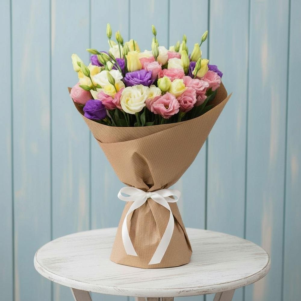 Букет цветов из: Лизиантусы в Шолоховском