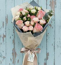 Букет цветов из:  Розы в Шолоховском