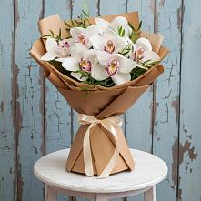 Букет цветов из:  Орхидеи и Розы в Шолоховском