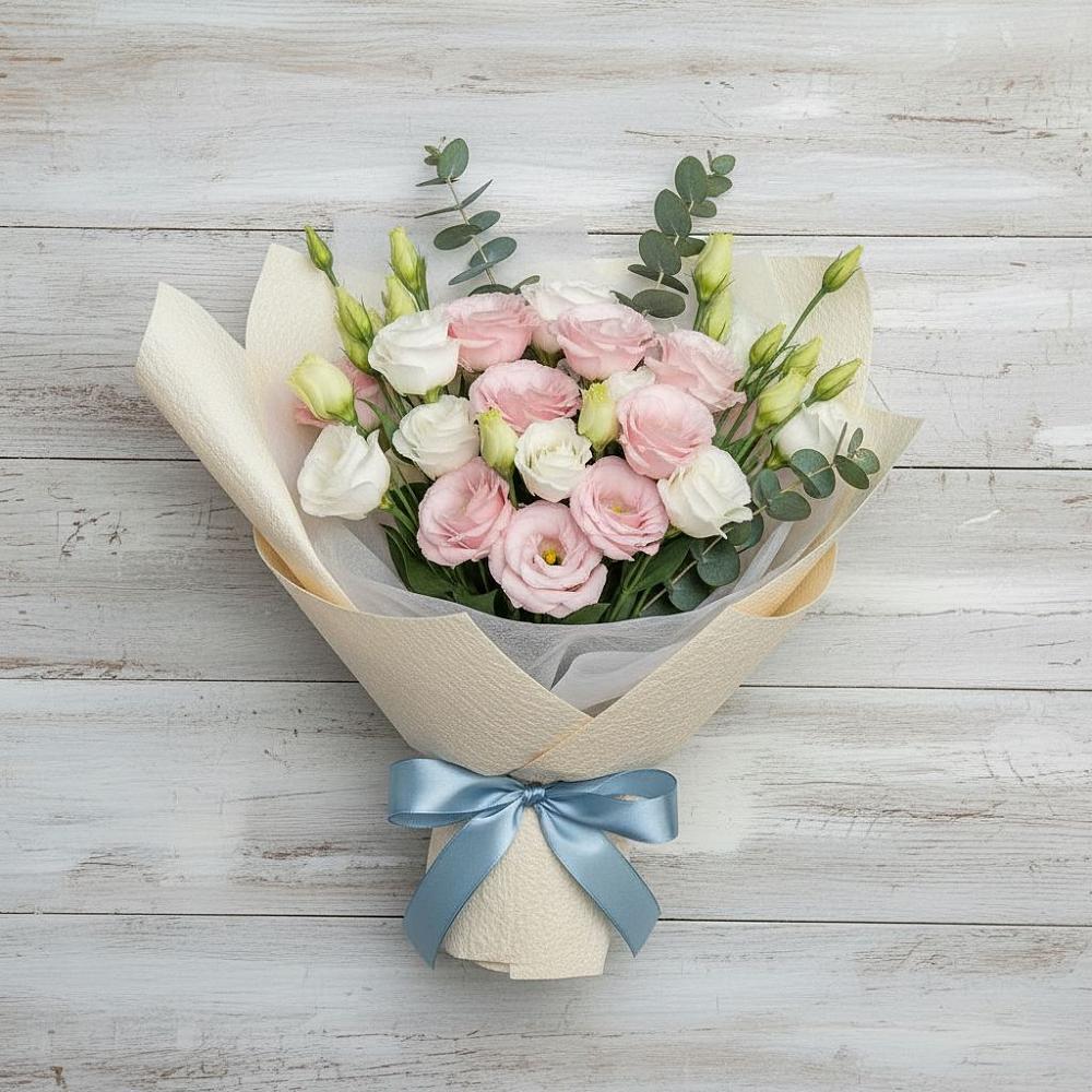 Букет цветов из: Лизиантусы в Шолоховском